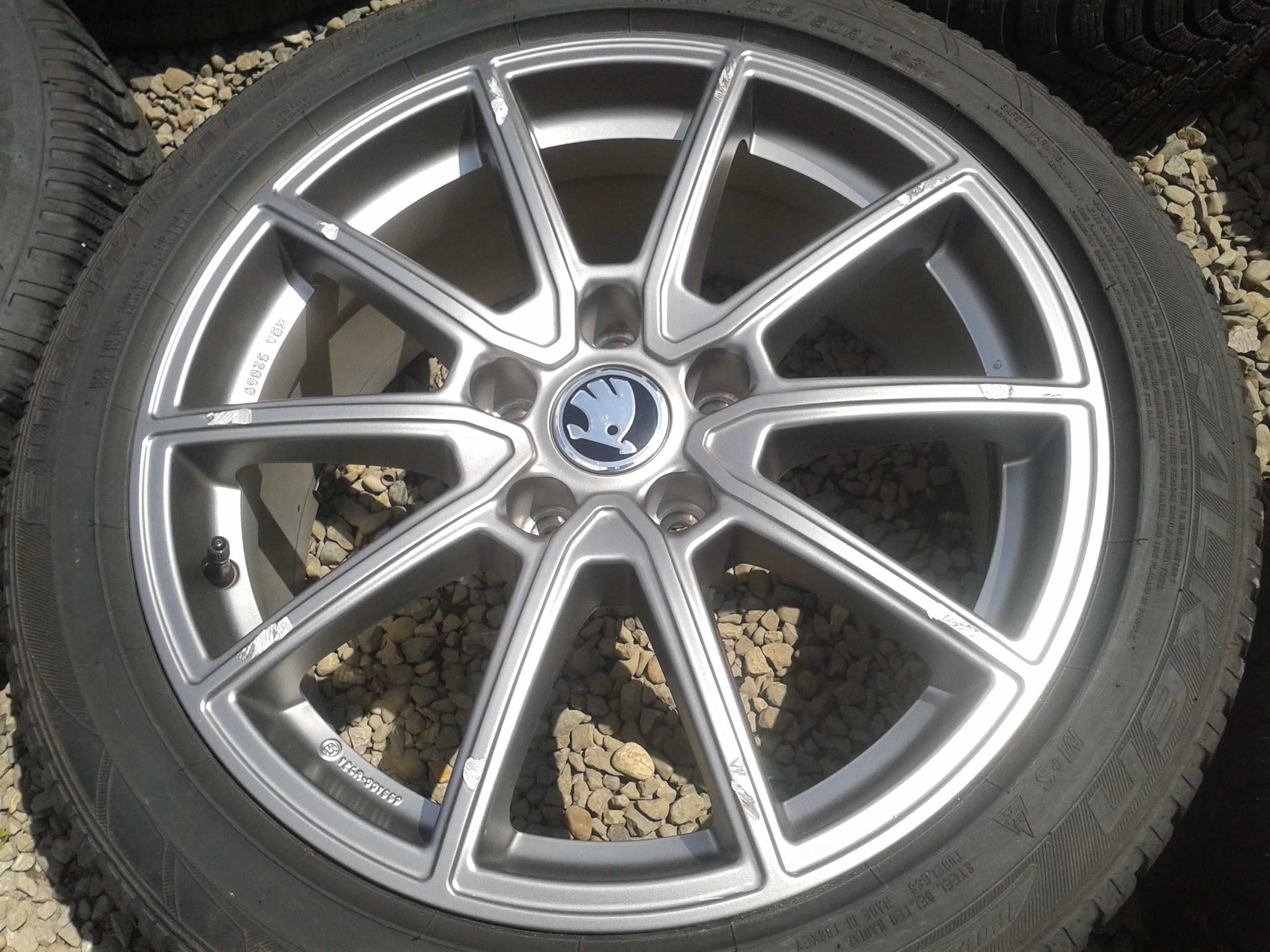 felgi r17 szare brock audi a3 a4 a6 q2 q3 5x112 cupra jetta mielec b7