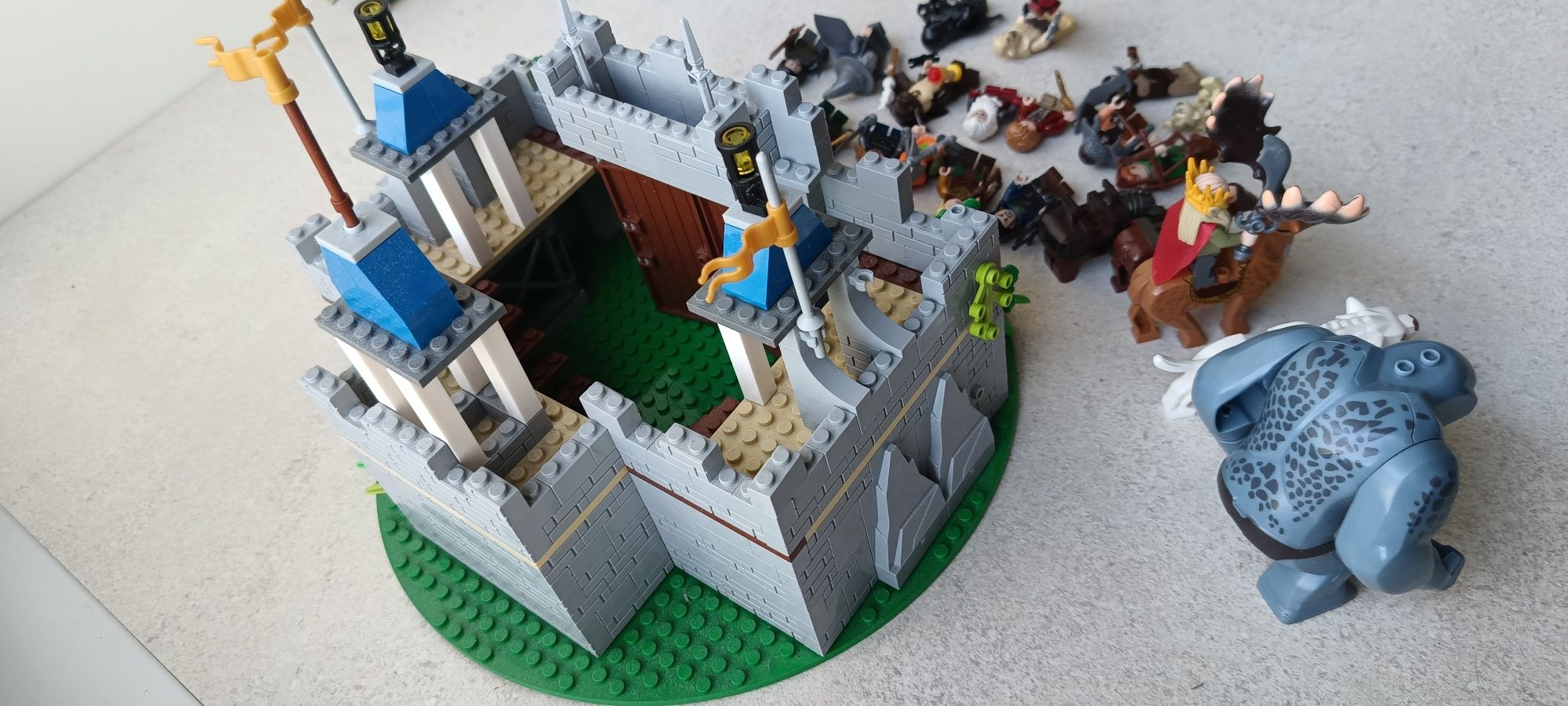 Klocki Lego zamek władca pierścieni 23 figurki