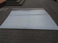 2X ZALUZJE białe alu szer. 280cm h 300