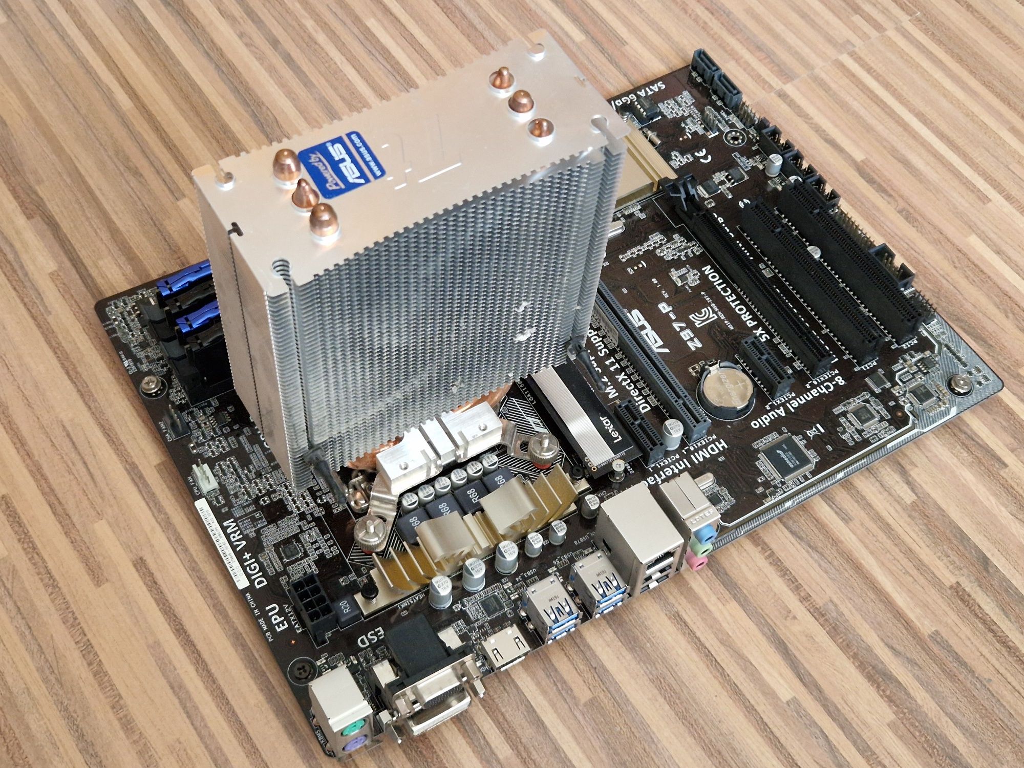 Zestaw: Płyta główna + CPU+ RAM: ASUS Z97-P + i7-4770K + 32 GB DDR3