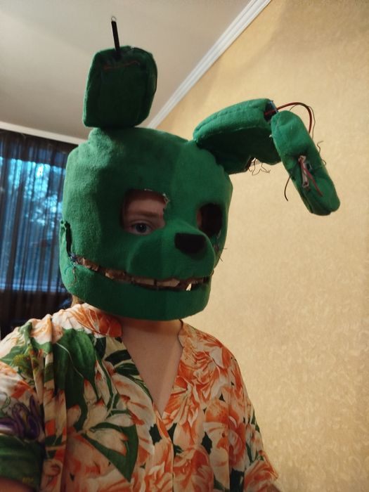 Маска спрингтрапа springtrap фнаф Fnaf