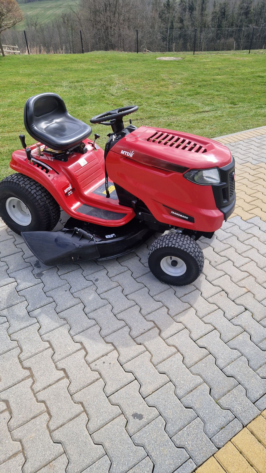 Traktorek kosiarka MTD B&S 14,5HP manual/rewers, stan jak nowy