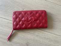 Skórzany portfel Chanel