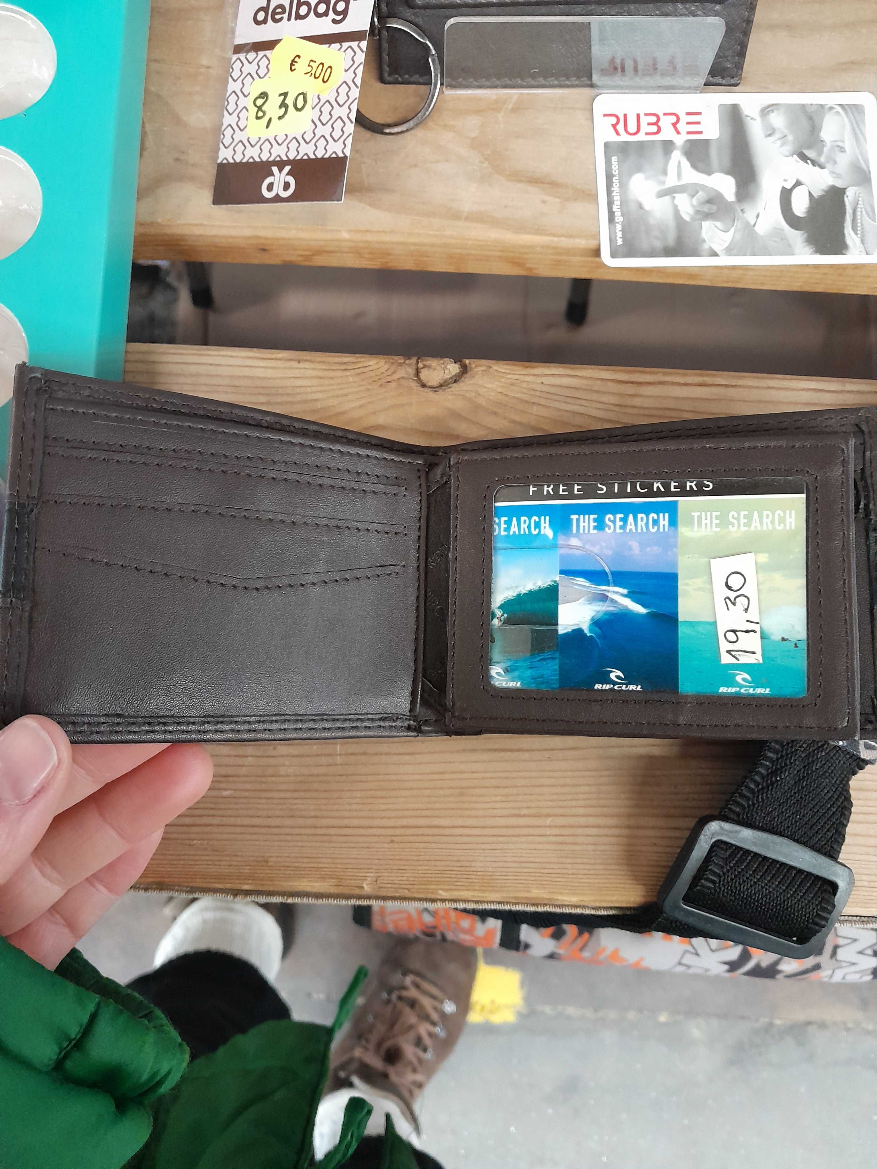 Carteira porta-moedas, notas e porta-cartões ripcurl