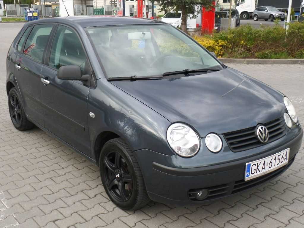 VW Polo 1.4 benz. rok 2004 , 5-drzwi  od 2023 w PL , KLIMA-bdb