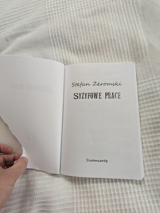 Syzyfowe prace - Stefan Żeromski (książka)