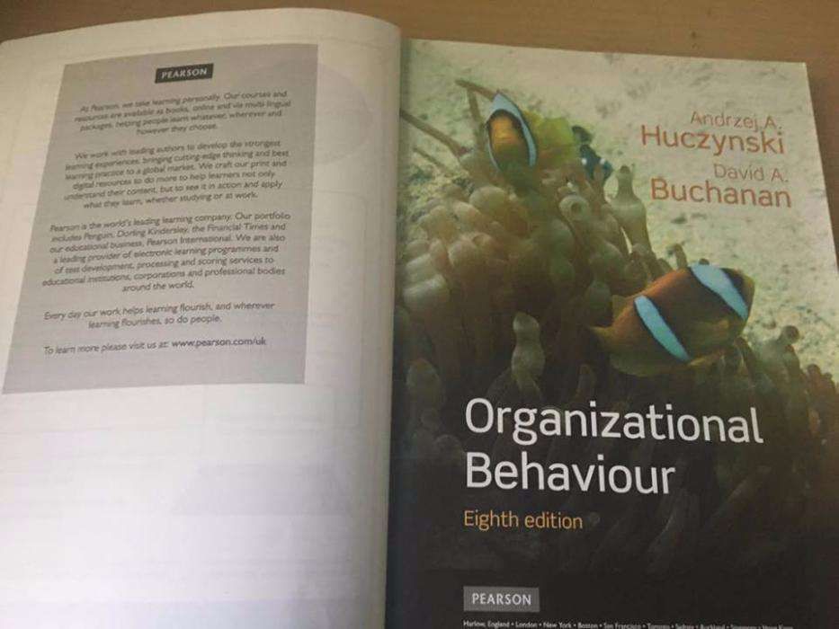 Organizational Behaviour