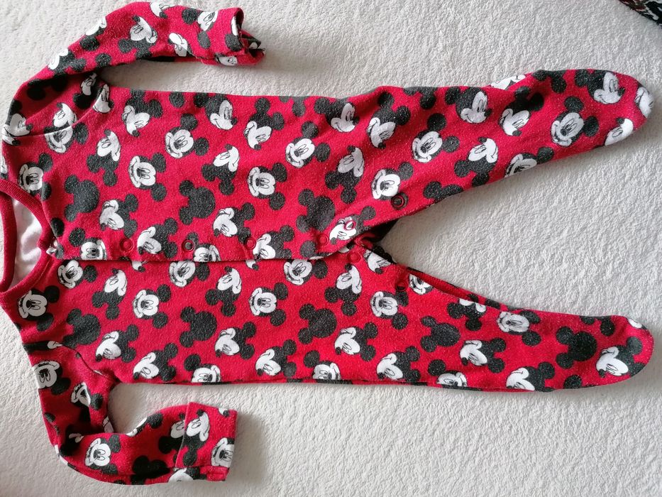 Pajacyk w myszkę Miki, czerwony