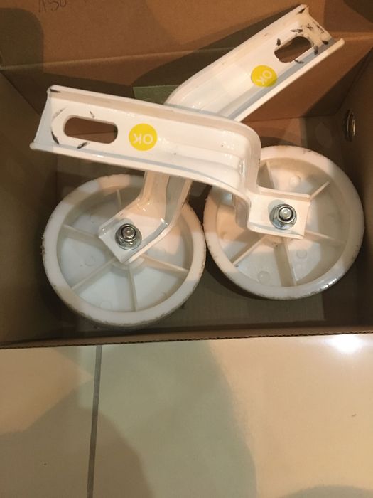 Rodas apoio bicicleta criança