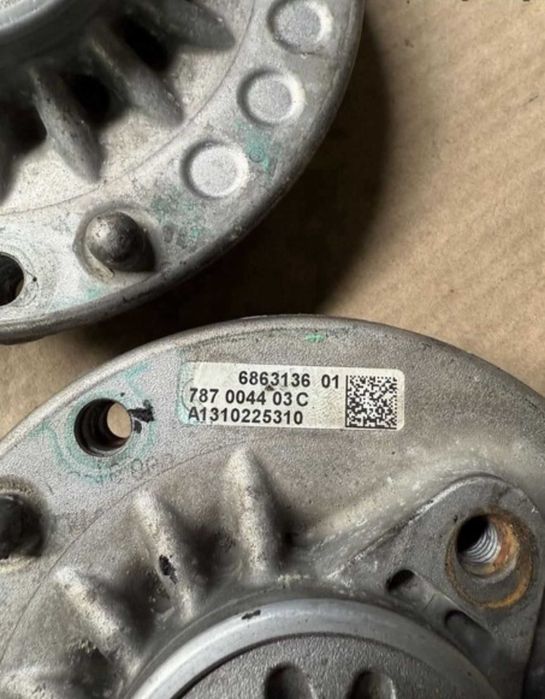 cabeçotes dos amortecedores bmw séries F