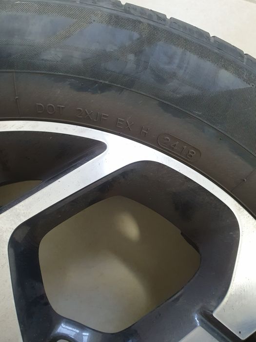 Шини б/у 225/60 R17, hankook 2018 р