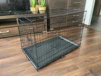 Klatka kennelowa NOWA dla psa kojec metalowy XL 91x57x65 Transporter
