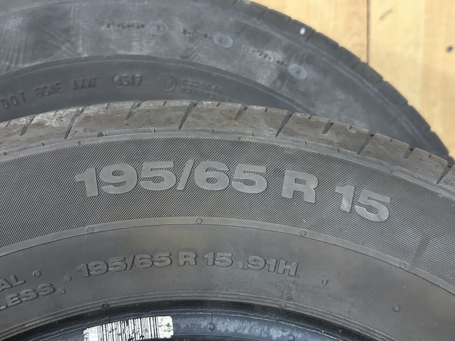 Opony letnie continental 195/65R 15