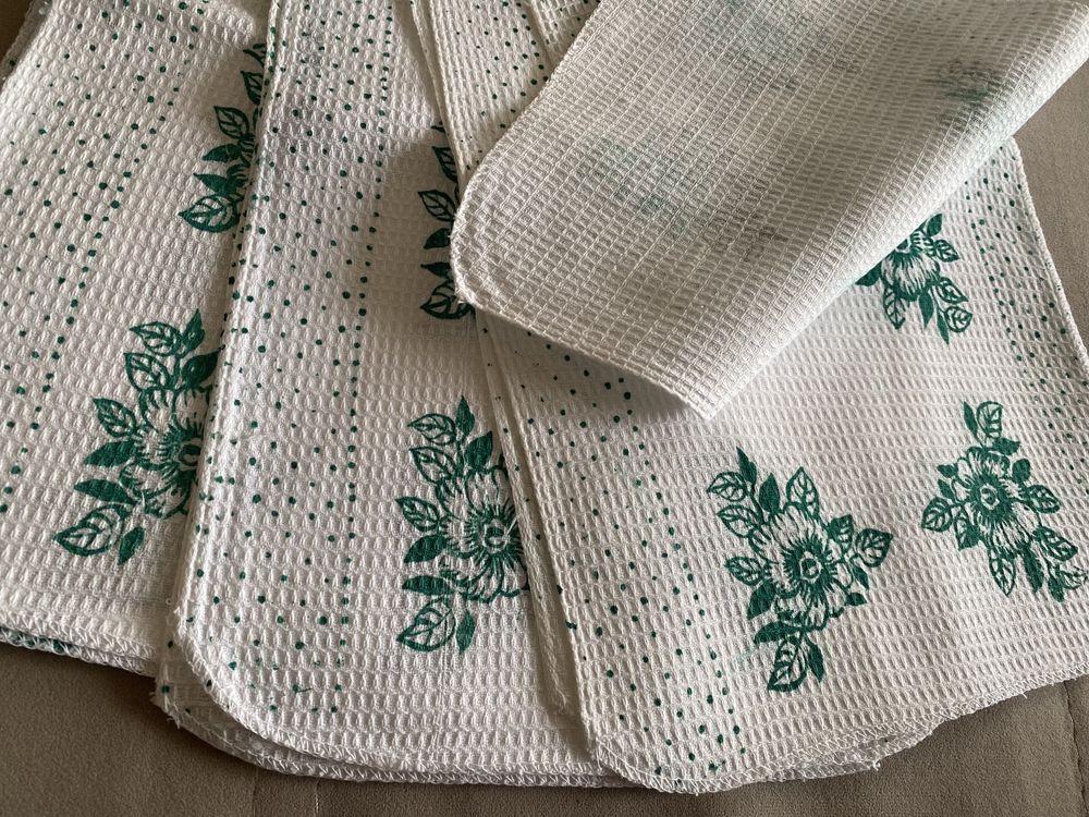 кухонные полотенца салфетки вафельные маленькие