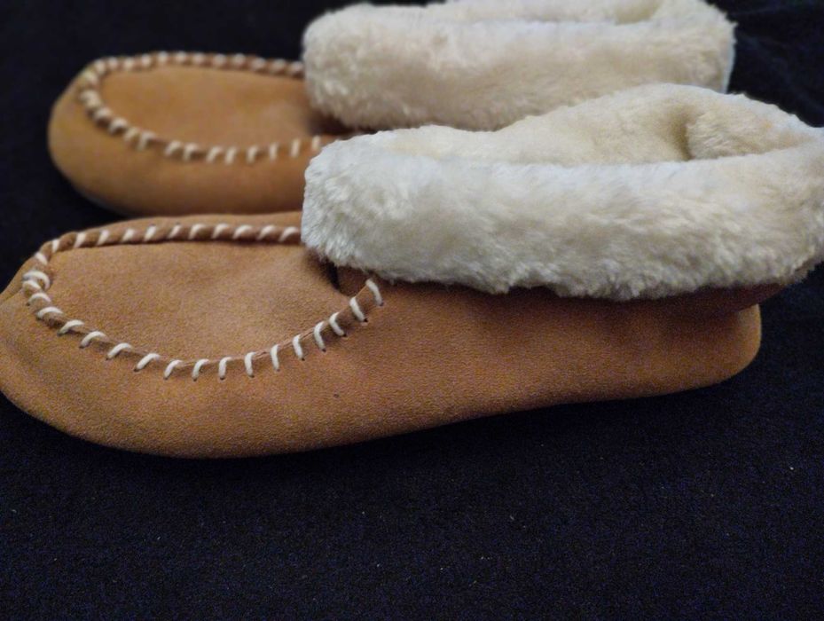 Kapcie bambosze. Bambosze ocieplane kapcie Długość wkładki 30 cm