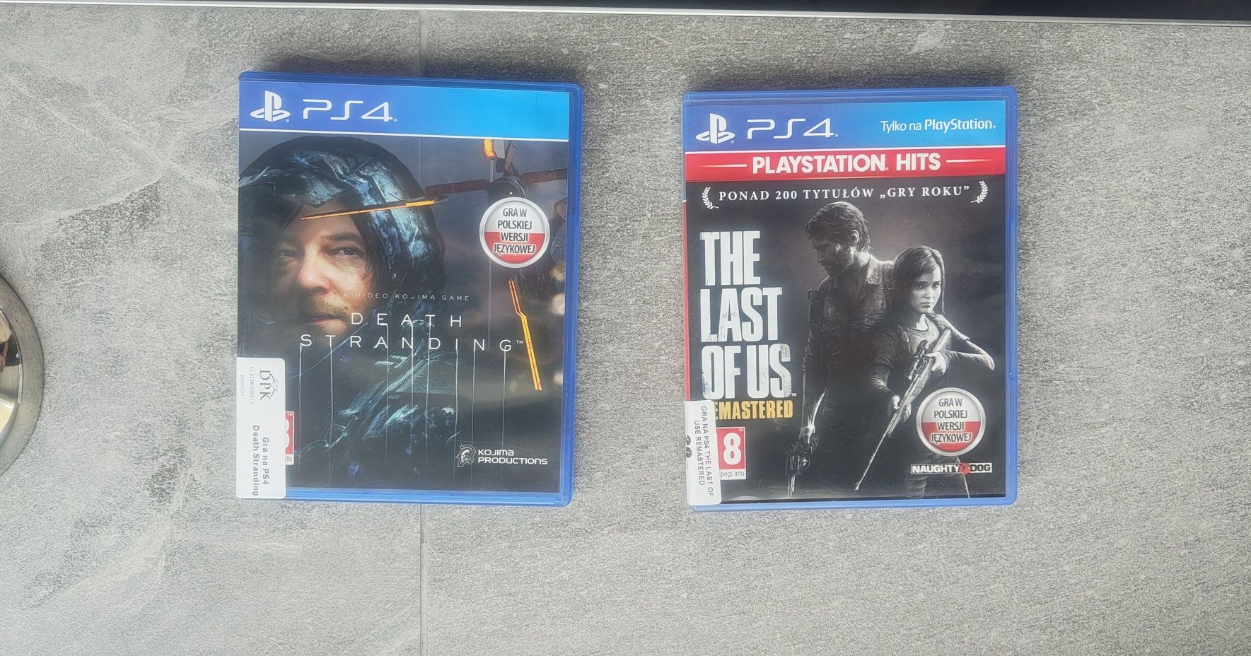 Gry na PS4 Death Stranding , The Last Of Us