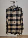 Camisa Xadrez Preta e Castanha