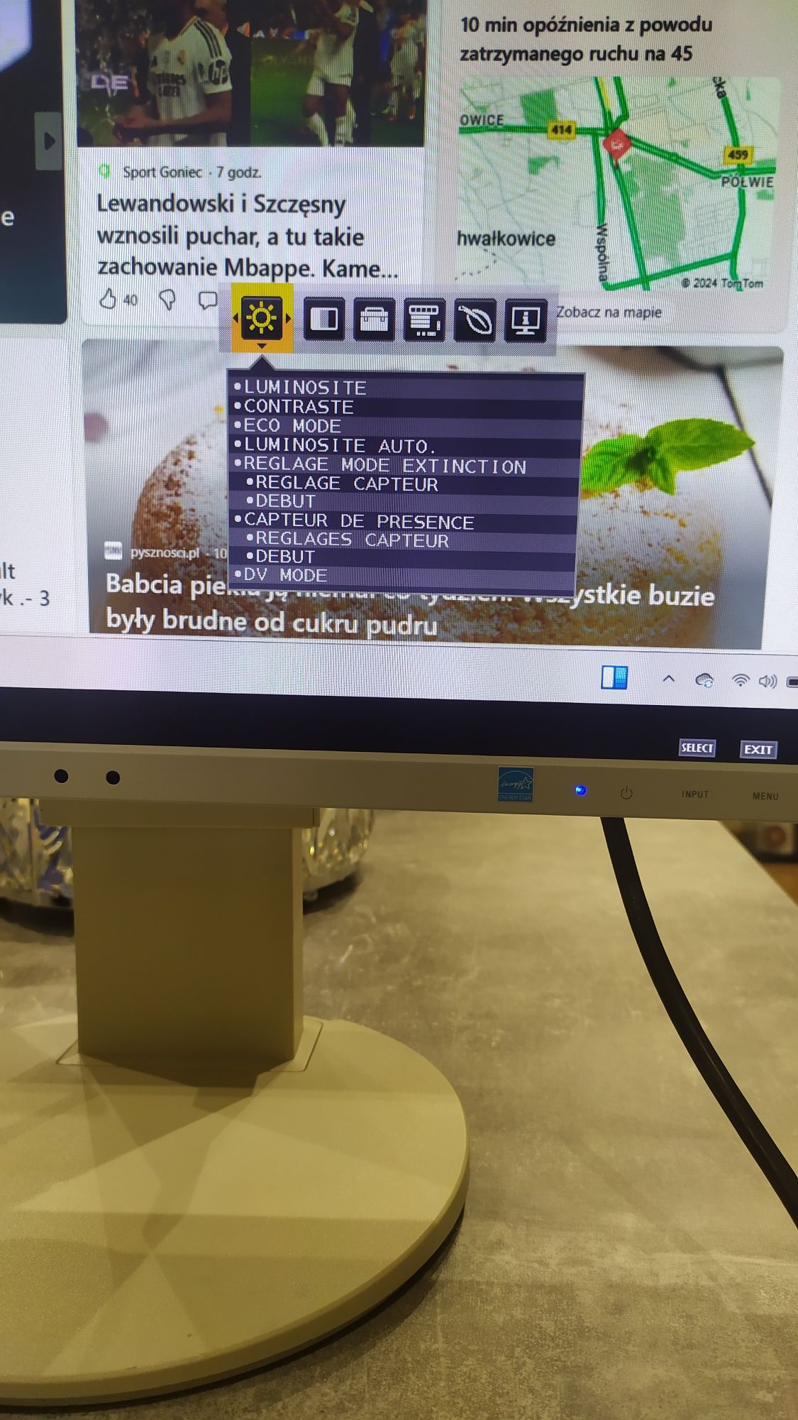 Monitor komputerowy NEC EA223WM