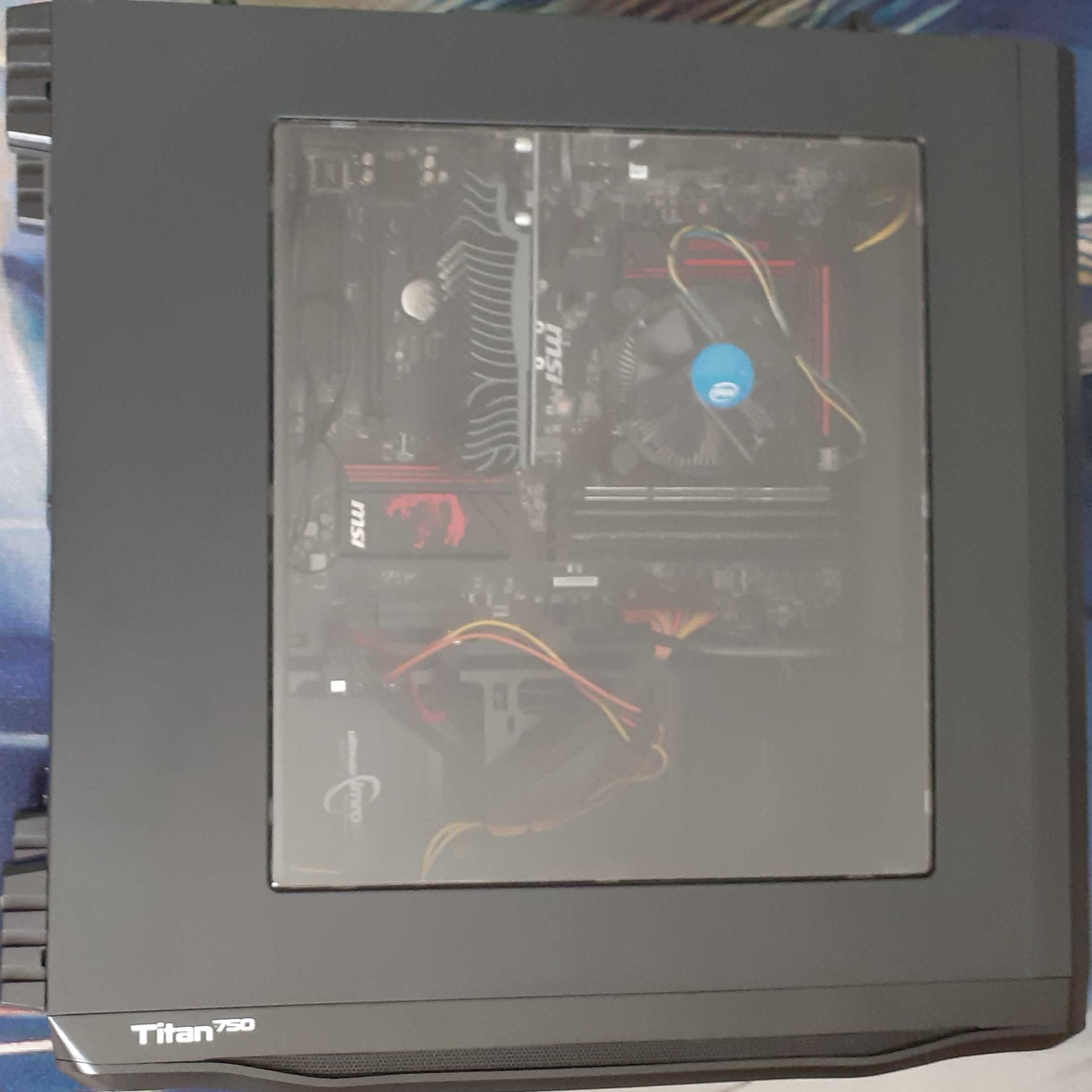 Komputer I5/16GB ram/SDD + HDD - do gier - podświetlany