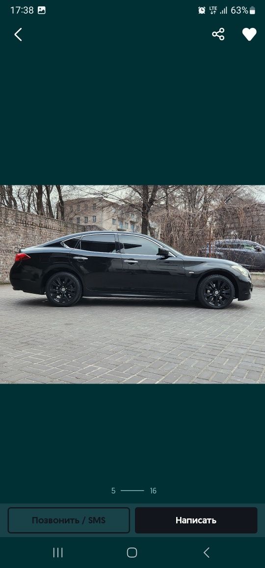 Infiniti m37x повний привід