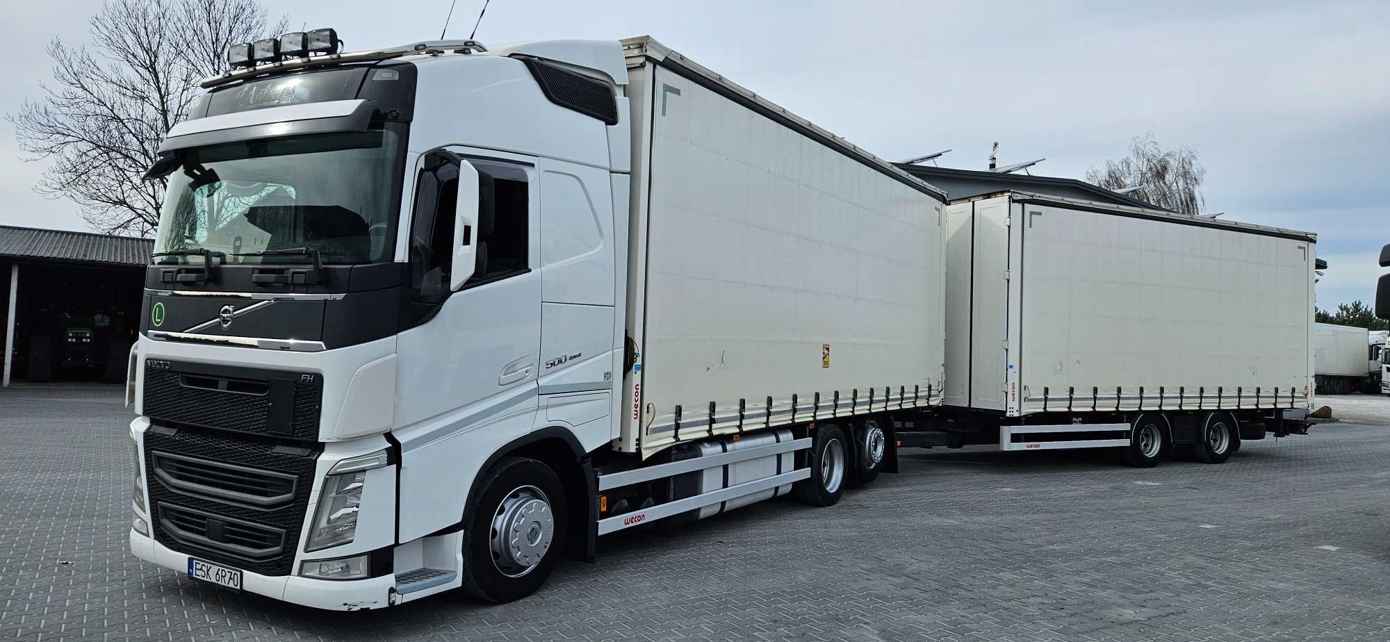 Volvo FH / 500KM /  EURO 6 / zestaw przestrzenny 120 M3