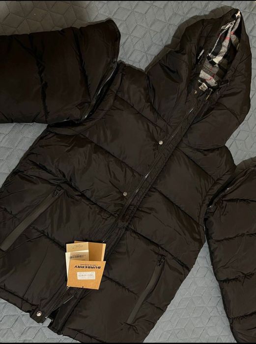 пуховик Burberry