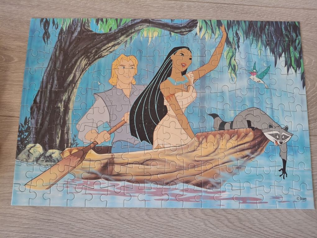 Puzzle pocahontas kompletne