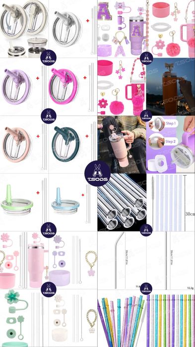 Термокружка с трубочкой Stanley Quencher новая Оригинал Стэнли термос