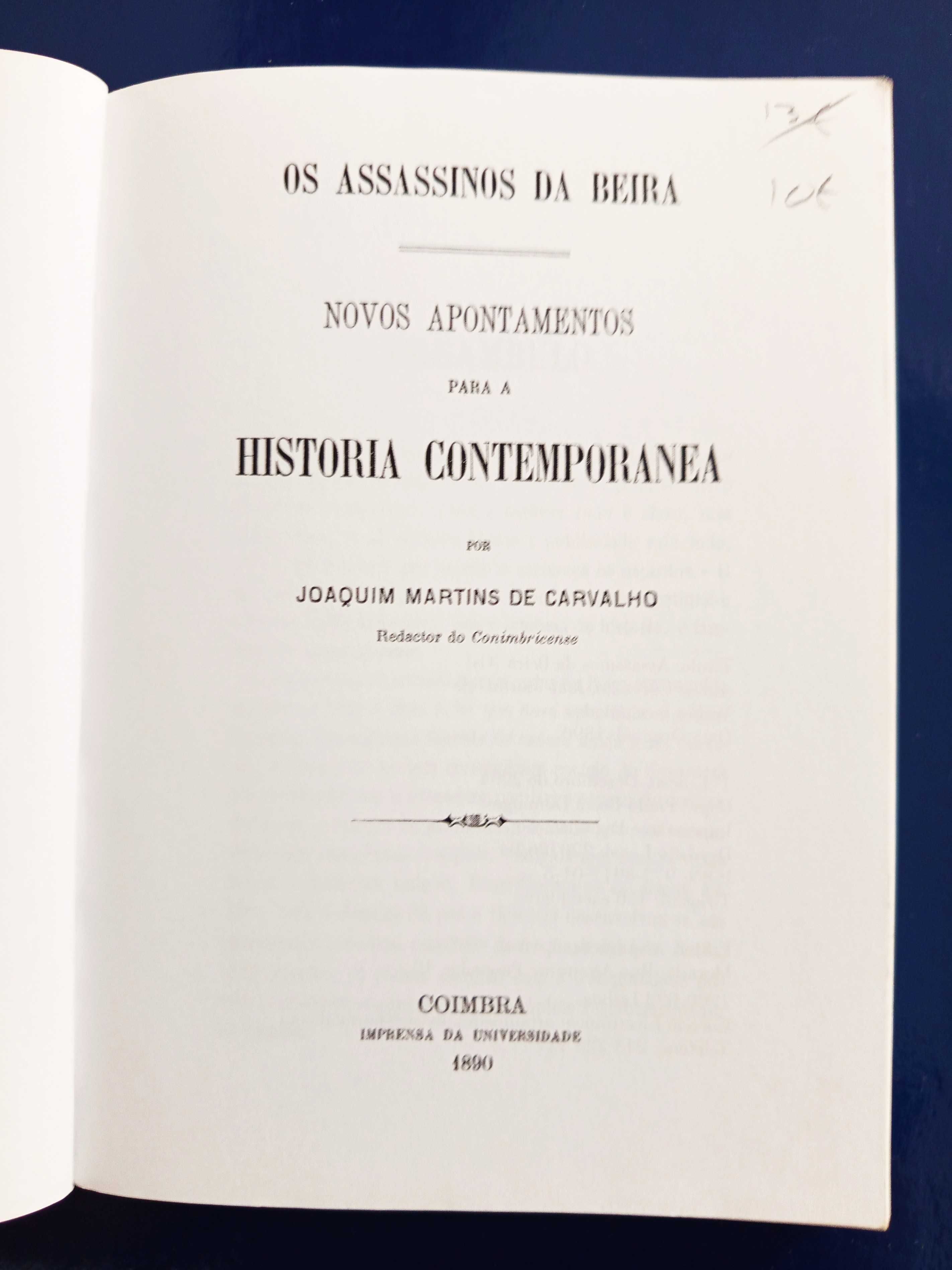 Os assassinos da Beira de Joaquim Martins de Carvalho