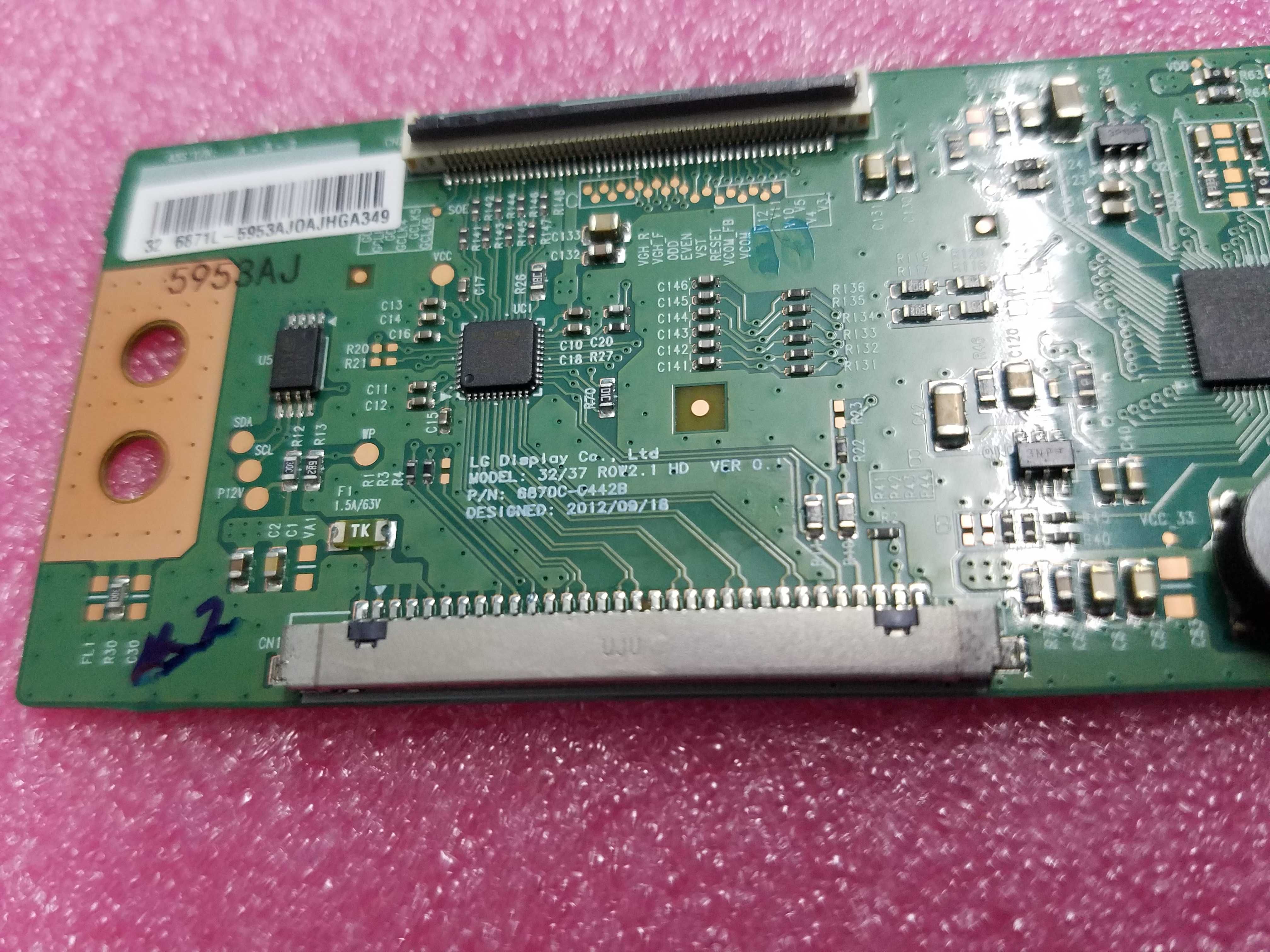 Плата T-CON LG 6870C-0442B 32/37 ROW2.1 HD 32 6871L-5953AJ0AJHGA349