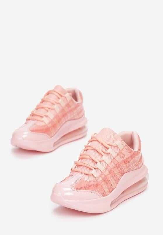 Różowe buty sportowe sneakersy rozmiar 38