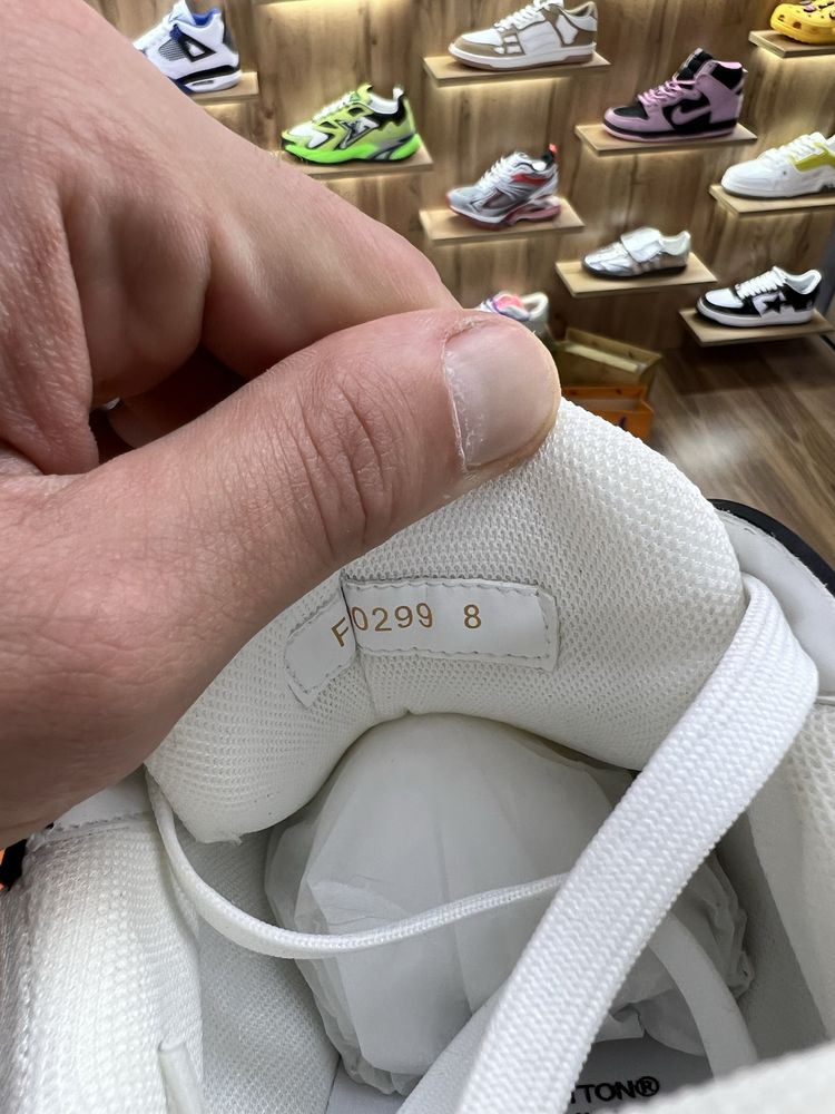 Кросівки Louis Vuitton Trainer LV Monogram Black / White