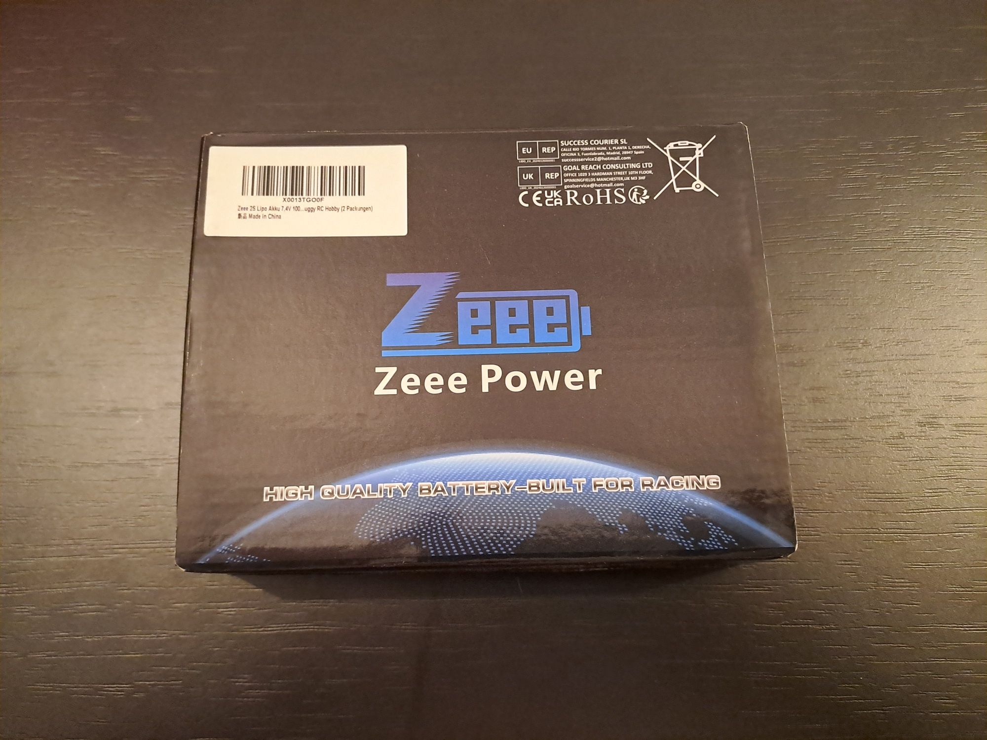Bateria Zeee LiPo 2S 5200mAh