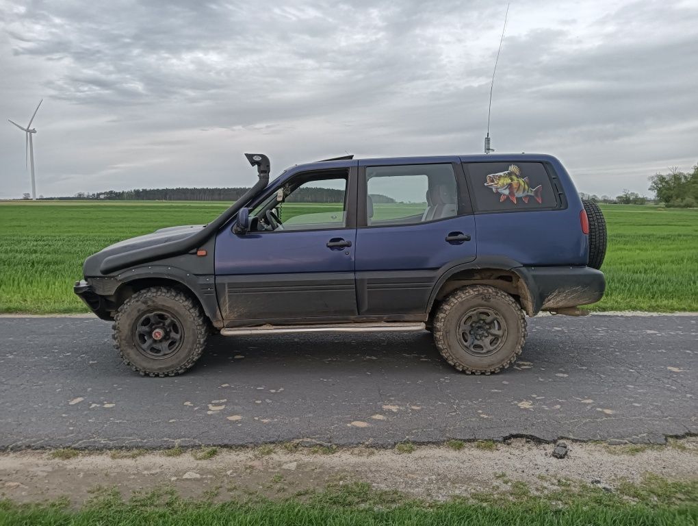 Nissan Terrano II 2.7 td 4x4 98r do zabawy na ryby