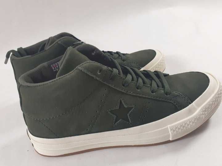 Buty sportowe Converse ONE STAR MID r. 35,0 brązowy, zielony