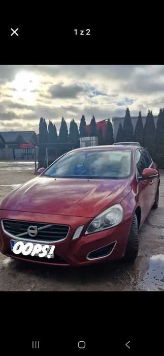 samochód osobowy VOLVO V60 2012 rok