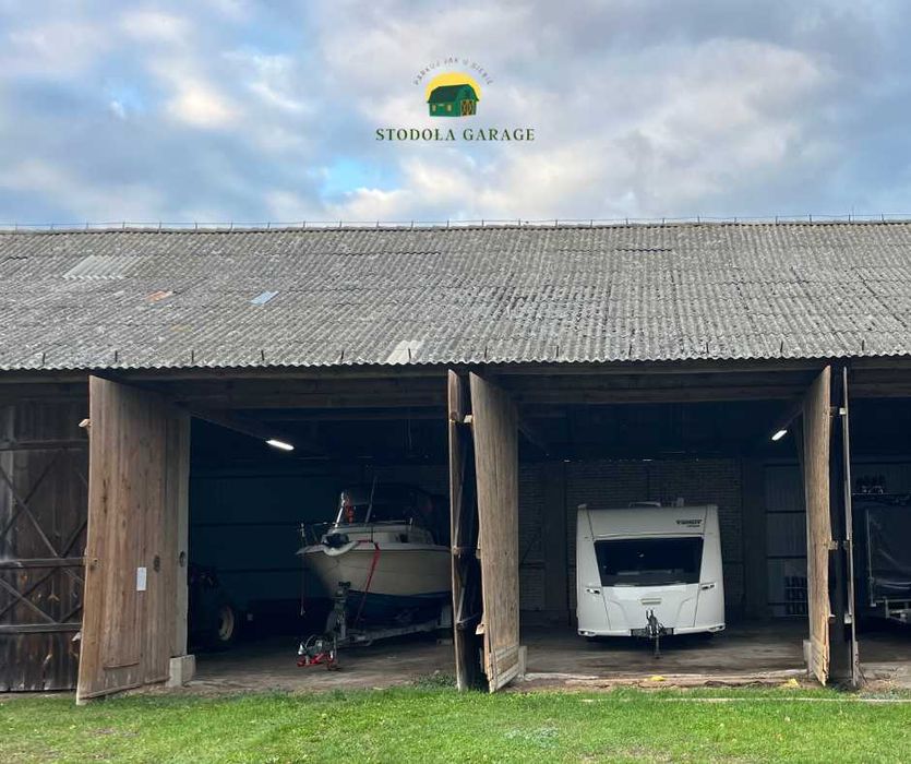 Zimowane garażowanie przyczep kempingowych, łodzi, kamperów, aut