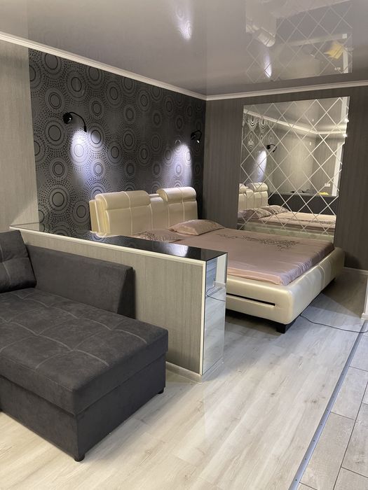 VIP квартира студия на 95 квартале с панорамным видом на город. Центр