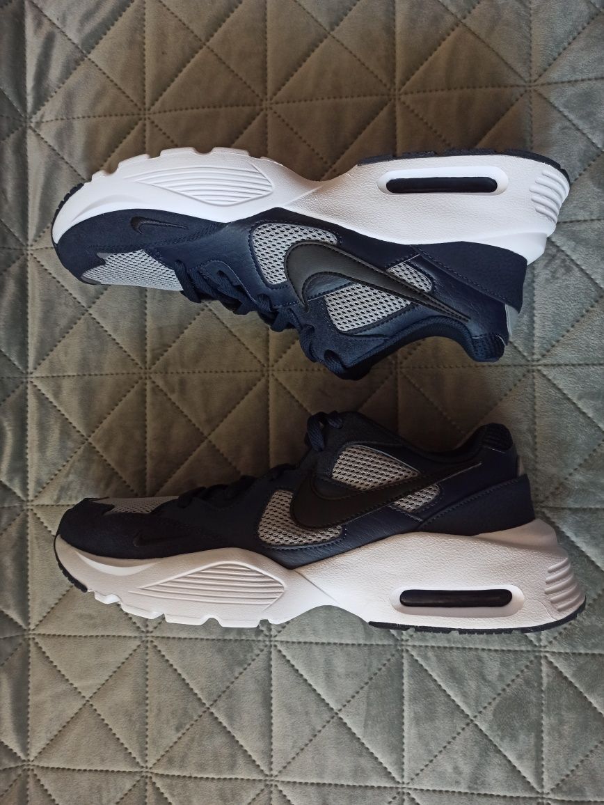 Nowe Nike Air Max Fusion Obsidian/Black/Particle Grey ROZ. 43 | SKÓRA