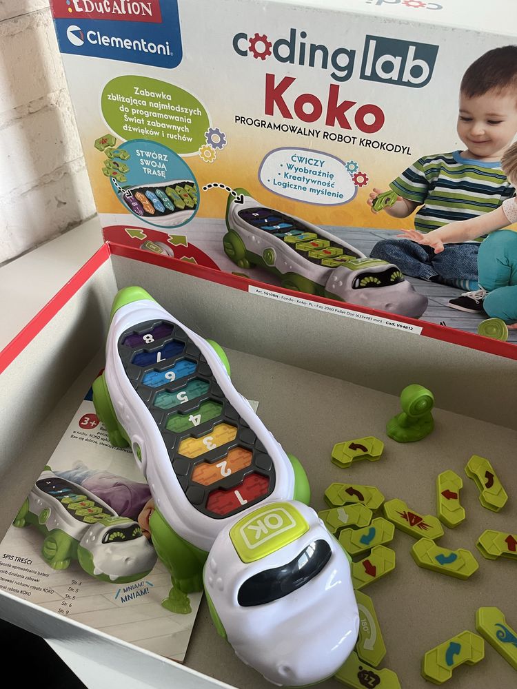 Programowalny robot krokodyl Clementoni