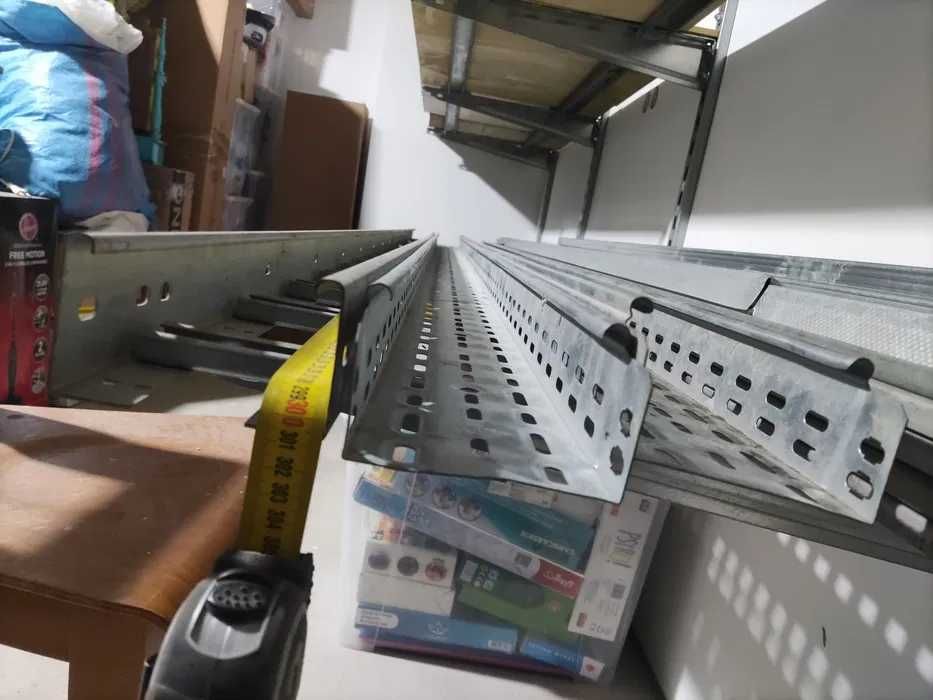 2szt BAKS Korytko kablowe cynkowane perforowane 100x60 dł 3m