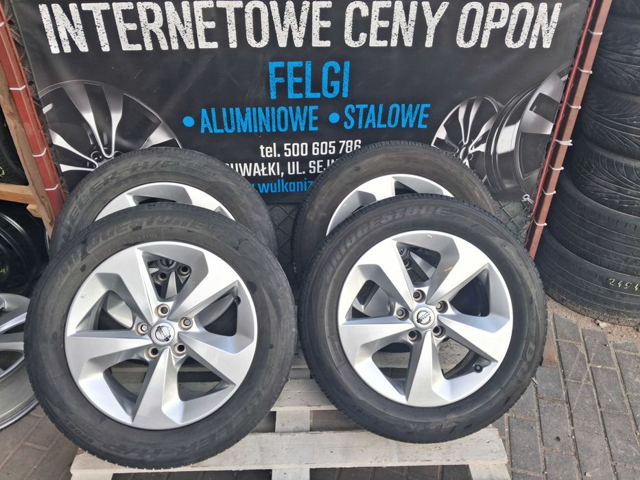 4x koła letnie R17 5x114,3 Nissan Juke X-Trail Qashqai Murano Renault