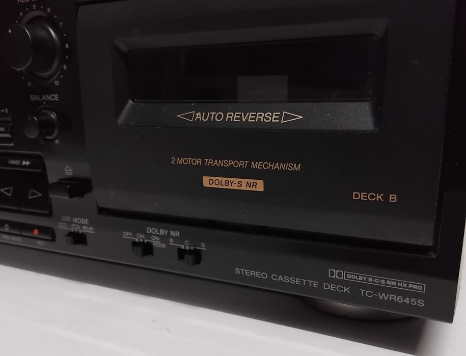 SONY  TC-WR645S deck cassettes