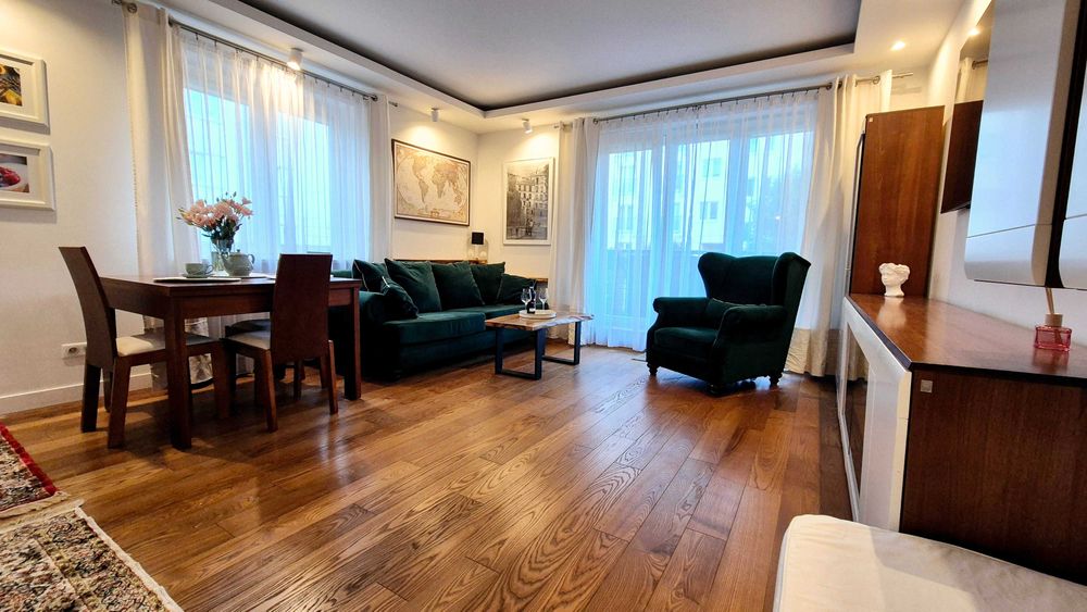 3 pokojowe, umeblowane, metro Kabaty, szybki internet, garaż, balkon