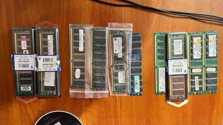 Оперативная память DDR1/DDR2