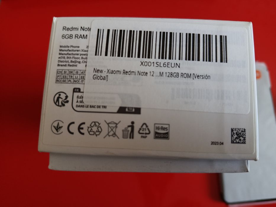 Smartphone XIAOMI Redmi Note 12 Pro