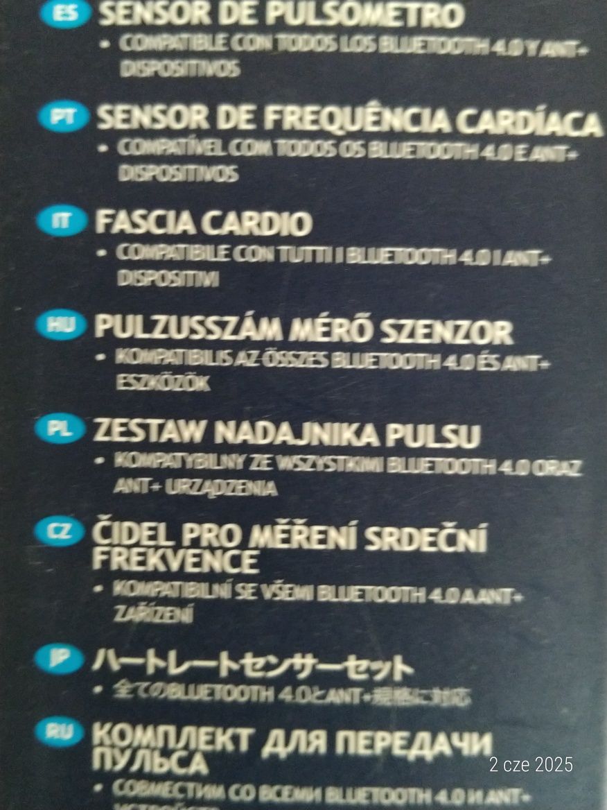 Opaska tętna  do pulsometru, komputera, nawigacji marki holenderskiej