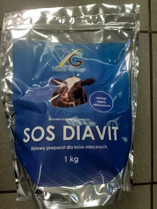 Preparat ziołowy na biegunkę SOS-Diavit 1 kg