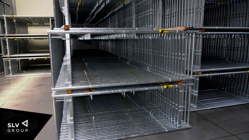 Rusztowanie elewacyjne SLV 70 * 150m2 *Plettac