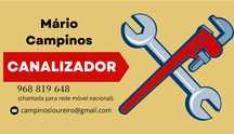Faço  todo tipo de canalização  e reparações.  Na margem sul